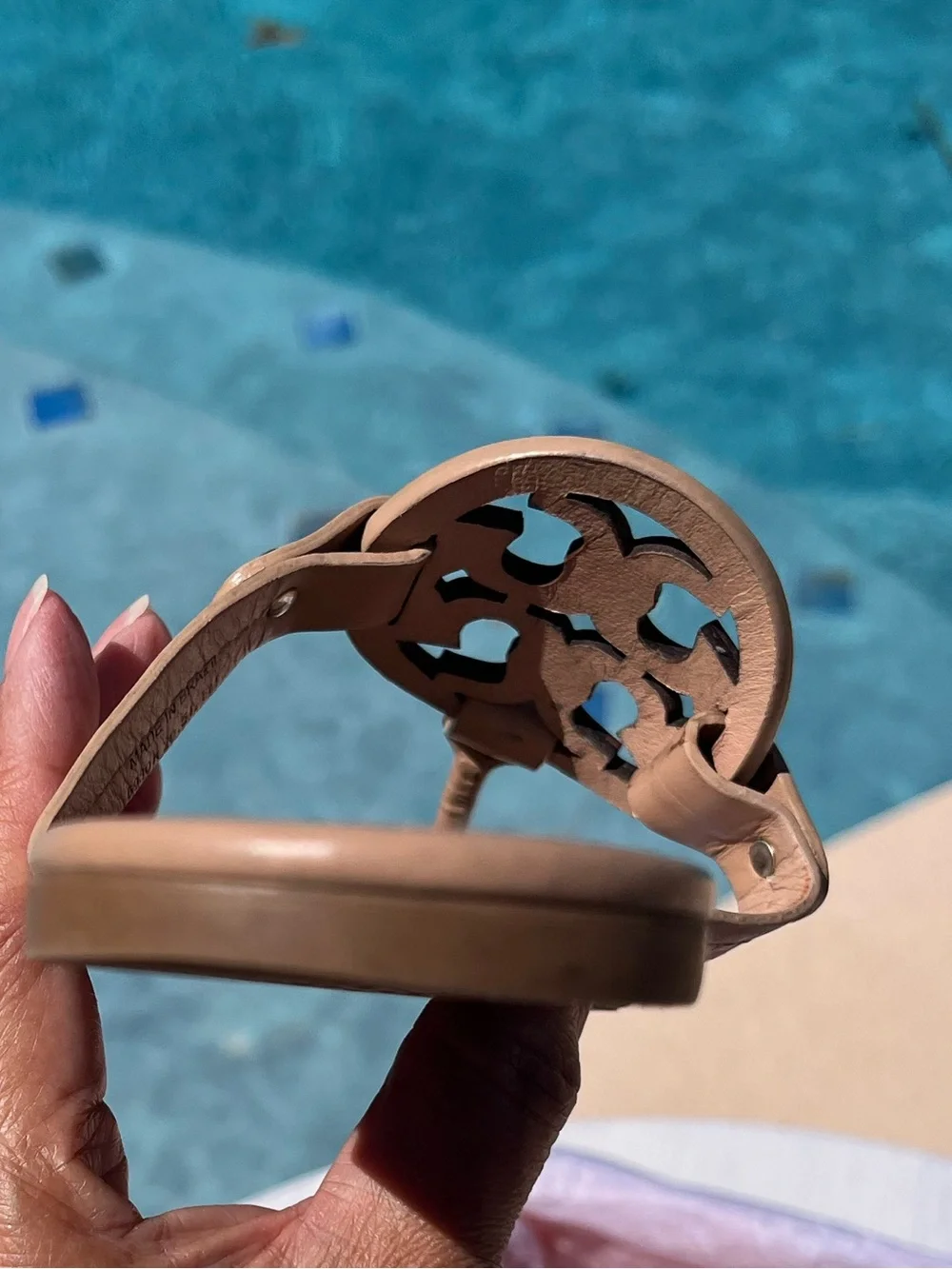 Tory Burch Miller Light Make Up Sandals-Calf Leather
